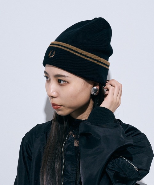 FRED PERRY（フレッドペリー） ニット帽 ニットキャップ レディース