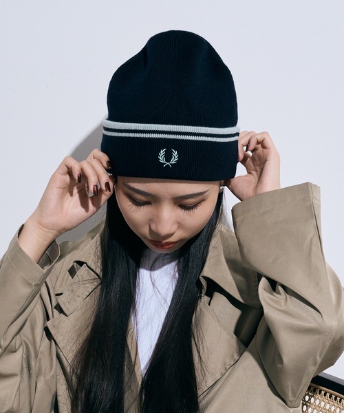 FRED PERRY（フレッドペリー） ニット帽 ニットキャップ レディース