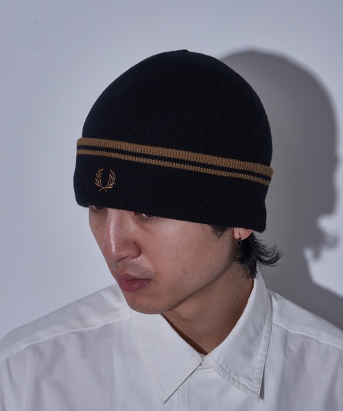 FRED PERRY（フレッドペリー） ニット帽 ニットキャップ 「FRED PERRY