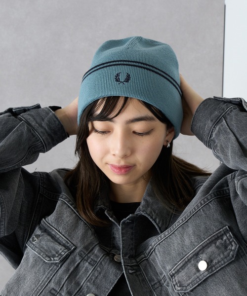 FRED PERRY（フレッドペリー） ニット帽 ニットキャップ レディース