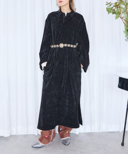CITYSHOP ワンピース ポロシャツ LONG DRESS：ワンピース