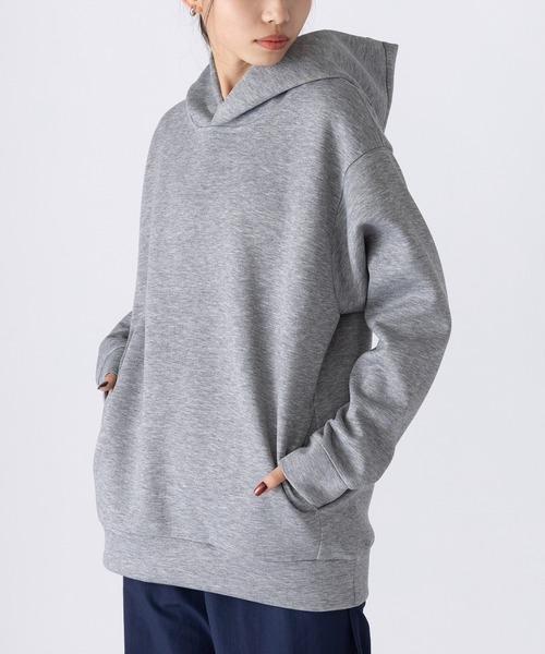 quitan / キタン | 2022AW | HOODIE WOOLPILE / ウール ニット プルオーバー パーカー | 0 | TINT | レディース quitan / キタン | 2022AW | HOODIE WOOLPILE / ウール ニット プル