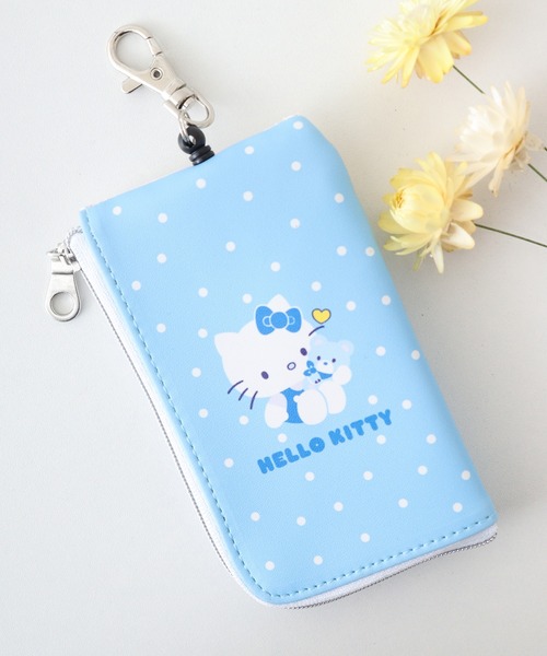 sanrio（サンリオ） キーケース 水色キティ キー＆パスポーチ