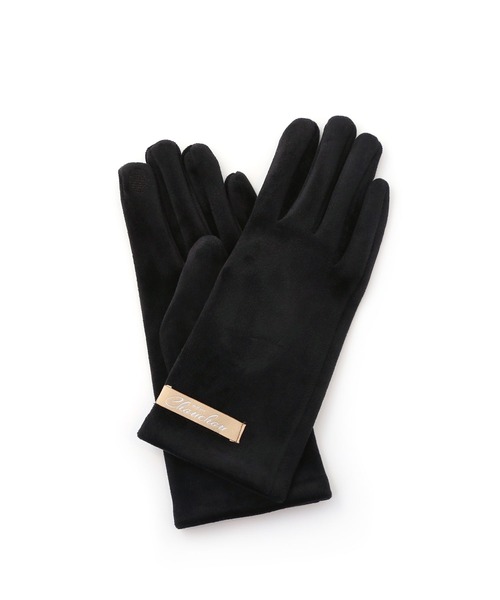 たかこ アルベロベロの手袋 colleca la（コレカラ） 手袋 滑らかベロアグローブ/手袋「スマホ対応