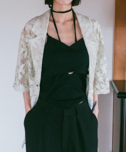 sahara（サハラ） キャミソール Cut Out Design Camisole/カットアウト