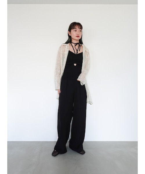 sahara（サハラ） キャミソール Cut Out Design Camisole/カットアウト