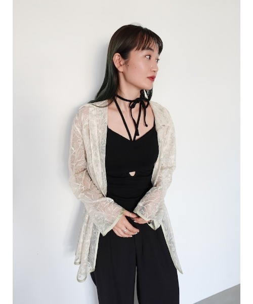 sahara（サハラ） キャミソール Cut Out Design Camisole/カットアウト