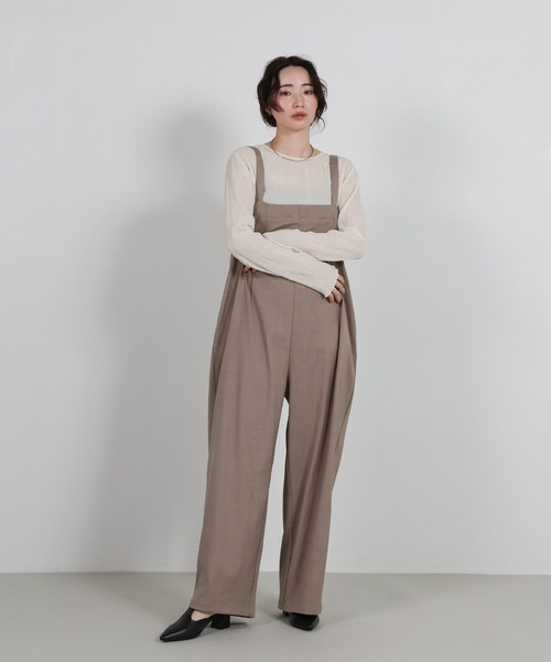 select MOCA Et サロペット オーバーオール 「Et」No-Collar Jacket