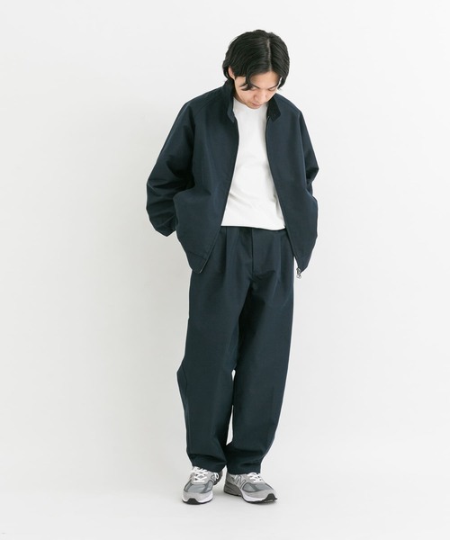 qmile ネイビー パンツ XL EKAL パンツ 「吸水速乾/イージーケア」coolmax chino