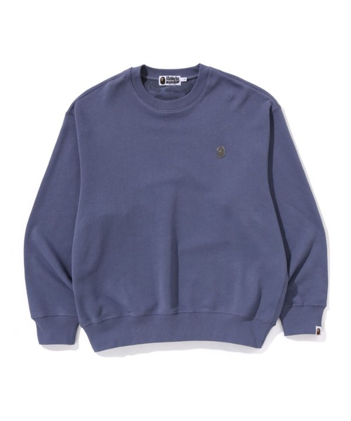早い者勝ち A BATHNG APE ONE POINT CREWNECK SWEATSHIRT ONE POINT RELAXED FIT CREWNECK SWEATSHIRT MENS – us.bape.com