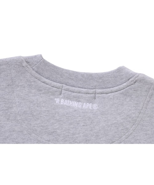 スウェット・トレーナー A BATHNG APE ONE POINT RELAXED FIT CREWNECK SWEATSHIRT ONE POINT RELAXED FIT CREWNECK SWEATSHIRT MENS – us.bape.com