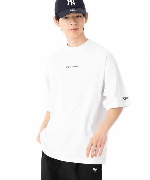 NEW ERA tシャツ ニューエラ 半袖Tシャツ オーバーサイズ 手書き