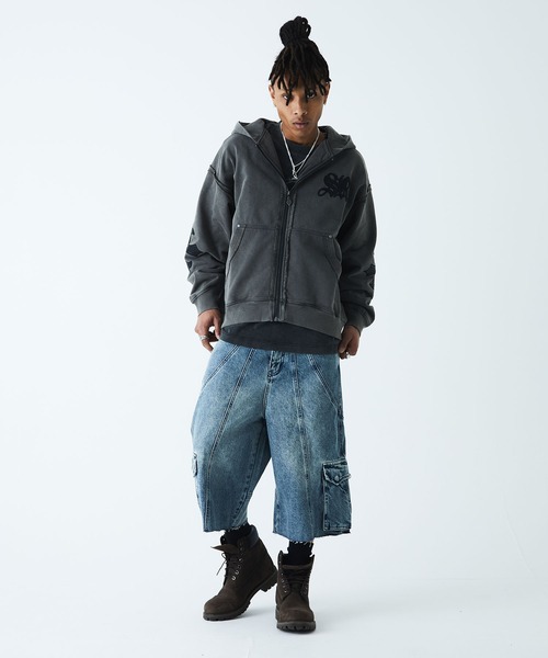 SUPPLIER（サプライヤー） パーカー フーディー｜Fleur Leather Patch