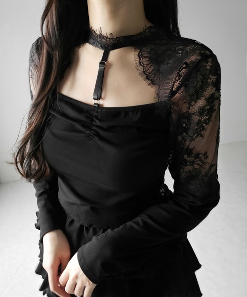 me+em select（ミームセレクト） 「 1color 」Y‐ストラップチョーカー