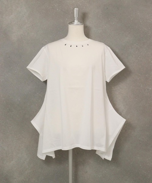 イレギュラー冷感Ｔシャツ 売れ筋商品|||スタジオピッコーネ レディース 接触冷感 STUDIO PICONE tシャツ イレギュラー冷感Tシャツ レディース