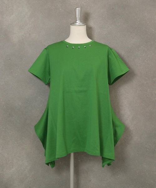 STUDIO PICONE tシャツ イレギュラー冷感Tシャツ レディース