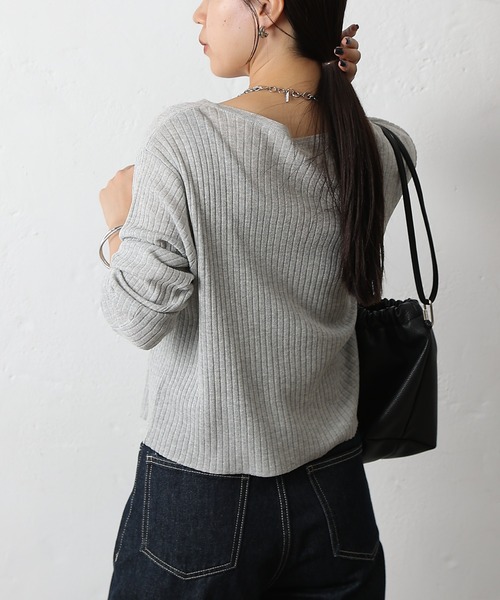 COLONY 2139（コロニー トゥーワンスリーナイン） カーディガン シアー