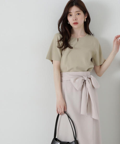 PROPORTION BODY DRESSING ニット セーター フレア袖総針ニット