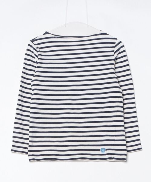 ORCIVAL 「ORCIVAL」 ボーダー柄長袖カットソー - ネイビー レディース  