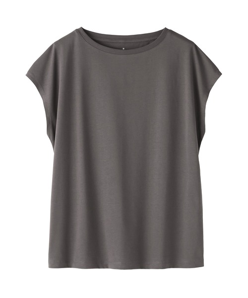 無印良品（MUJI） tシャツ 半袖 婦人 天竺編みフレンチスリーブT