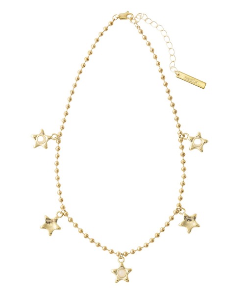 【関税・送料無料】Girlscrew★Estrella スター ネックレス X-girl ネックレス LUMINOUS STAR NECKLACE レディース