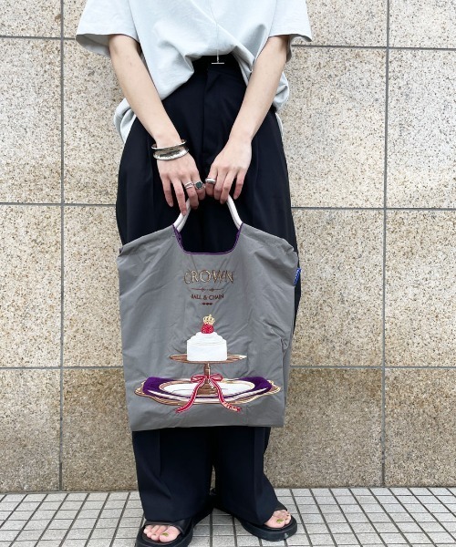 xxxxxxトートバック２点 X-girl エックスガール バッグ トートバッグ SLICE LOGO 2WAY