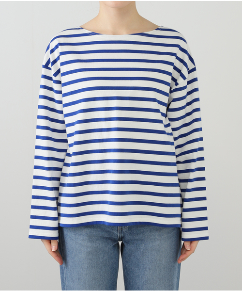 SLOBE IENA tシャツ ボーダーロンTEE レディース : ZOZOTOWN