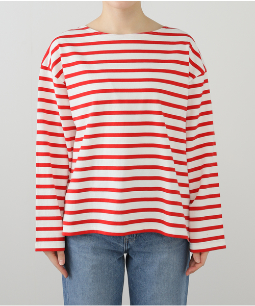 SLOBE IENA - ボーダーカットソー SLOBE IENA tシャツ ボーダーロンTEE レディース : ZOZOTOWN
