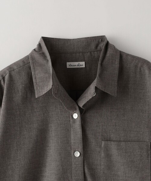 ブラウス シャツ 「Steven Alan」リバースシーム シャツ レディース Steven Alan＞リバースシーム シャツ（シャツ/ブラウス