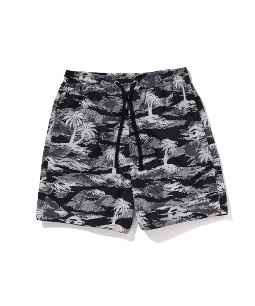 A Bathing Ape パンツ A BATHING APE パンツ PALM TREE CAMO RELAXED FIT BEACH SHORTS