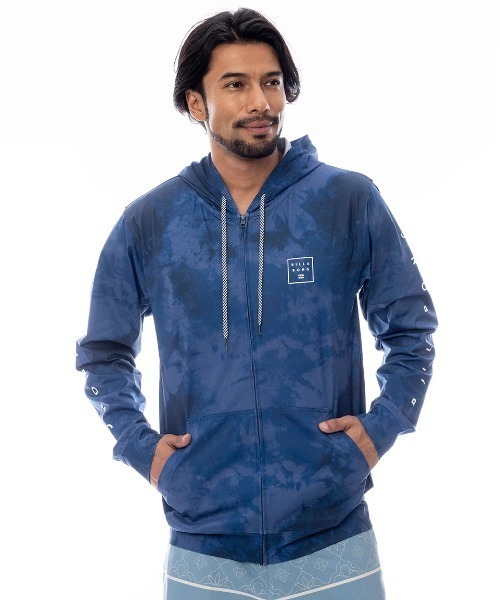 ビラボン　フォイル　Lサイズ SALE】BILLABONG メンズ SURF FLEX ZIP ジップラッシュガード