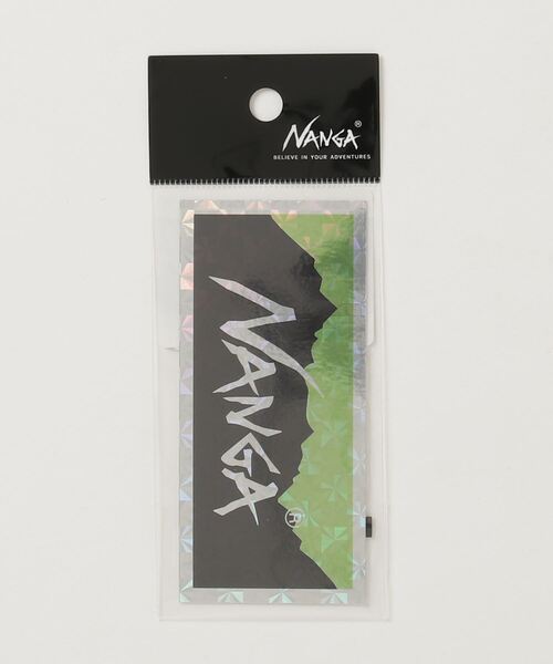 NANGA（ナンガ） ステッカー HOLOGRAPHIC LOGO STICKER ホロ