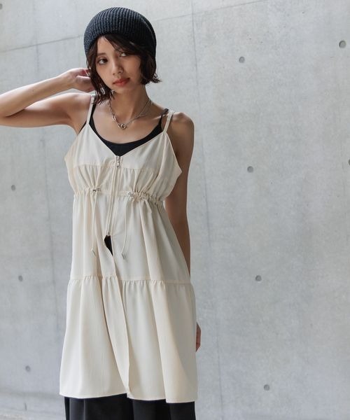 PAGEBOY（ページボーイ） ワンピース フロントZIPチュニックワンピース