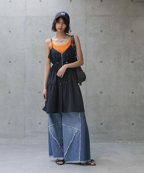 PAGEBOY（ページボーイ） ワンピース フロントZIPチュニックワンピース