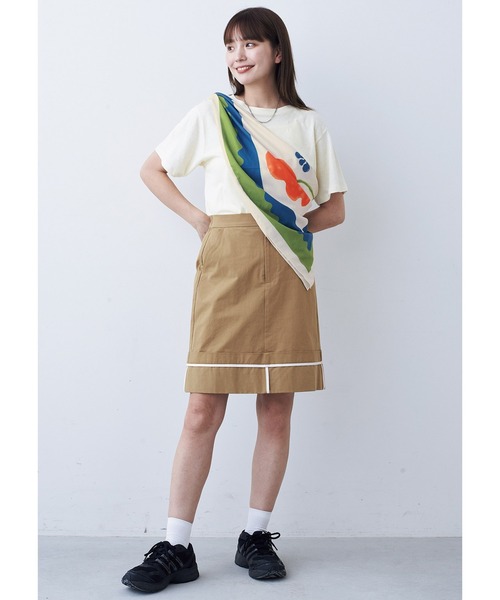 美品】ミューベル M!DOR! スカーフ プリント バンダナ スカート