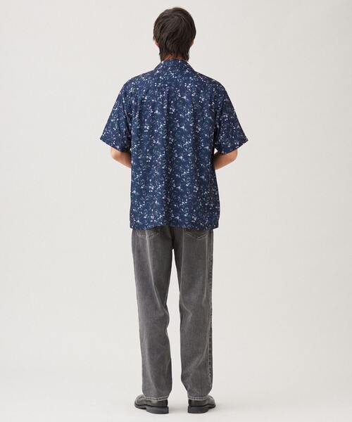 (◍︎•ᴗ•◍︎)様专用 coen シャツ リネンライクプリント柄シャツ メンズ : ZOZOTOWN