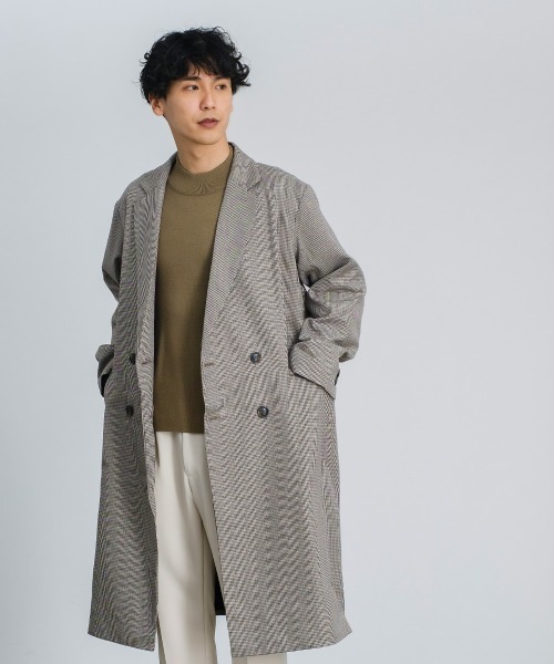 「improves」 「suggestion」チェスターコート MEDIUM ブラウン メンズ_画像5