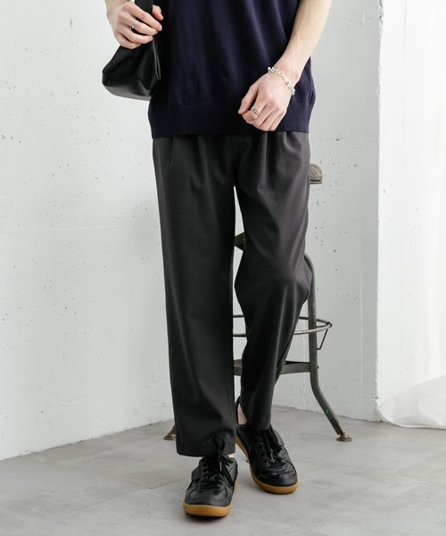 SENSE OF PLACE by URBAN RESEARCH パンツ ダブルタックテーパード
