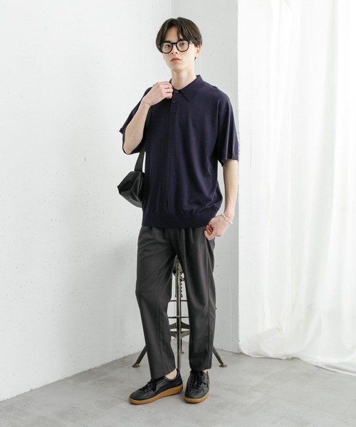 SENSE OF PLACE by URBAN RESEARCH パンツ ダブルタックテーパード