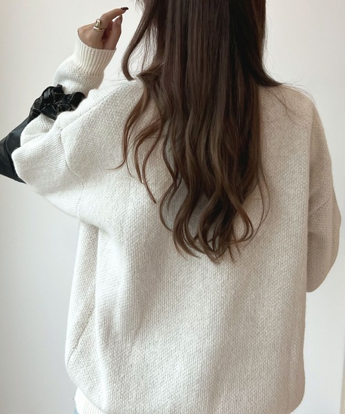 「Futier land」 長袖ニット FREE グレー レディース_画像9