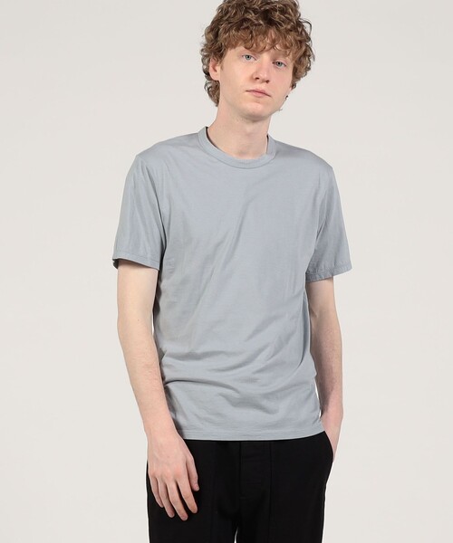 Tシャツ・カットソー JAMES PERSE Men T Shirts MELJ3199 FRNV Blue JAMES PERSE tシャツ リュクス ジャージークルーネックTシャツ