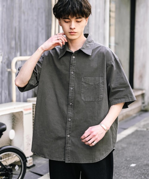 Rocky Monroe（ロッキーモンロー） シャツ 半袖 オーバーサイズ