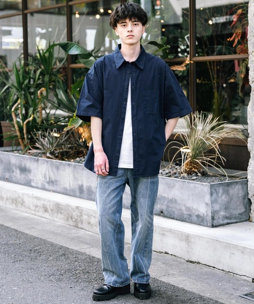 Rocky Monroe（ロッキーモンロー） シャツ オーバーサイズ ピグメント