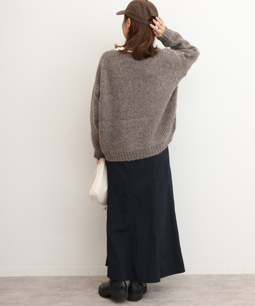 TRICOTS JEAN MARC 長袖ニット FREE ブルー レディース : ZOZOTOWN