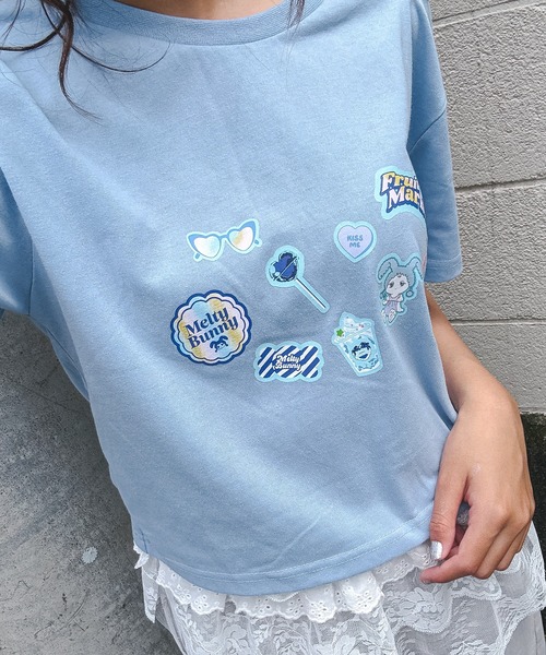 CFIERCE◆FAIRY DUST BUNNY Tシャツ NO SEXUAL SERVICES Rabbits T-shirt – #FR2