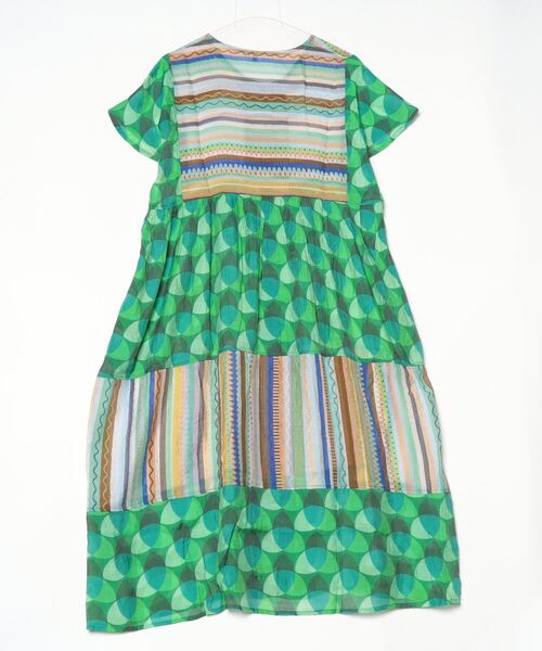 フレンチギャザーワンピース セール】 【洗える】フロントボタンギャザー ワンピース