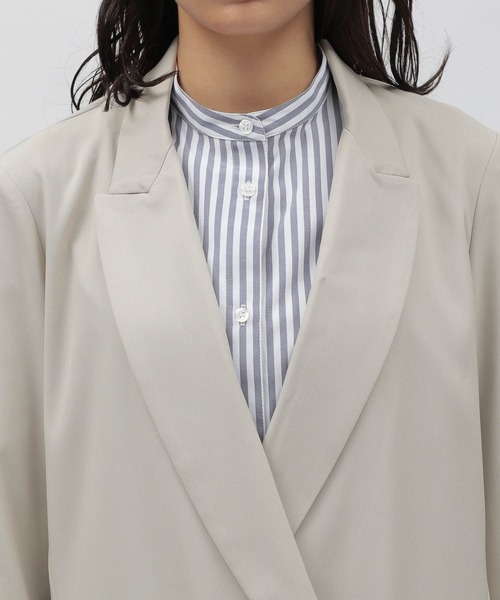 [LAKOLE] tailored jacket SMALL Sand серый женский 