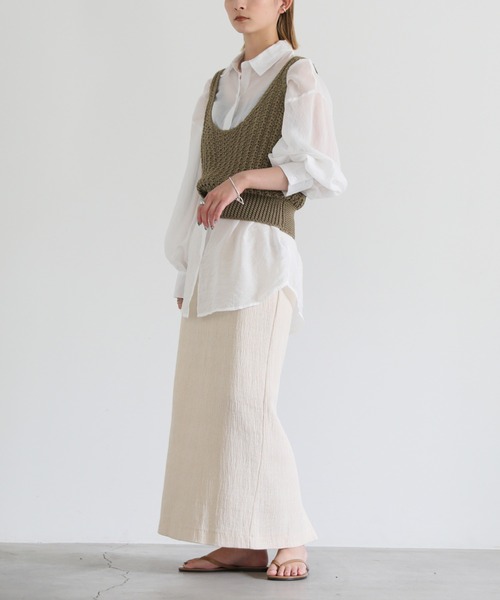 ★美品 セレクトモカ ノースリーブ ベスト・ジレ・ビスチェ FREE SIZE ダブルストラップサマーニットビスチェ【SALE】 – SELECT MOCA