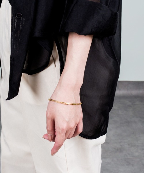 【華奢♡】Tom Wood リンクブレスレット 光沢感】Tom Woodトムウッド チャンキーリンクブレスレット (Tom