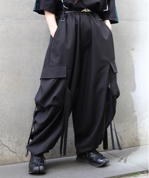 REZEN カーゴパンツ REZEN（リゼン） パンツ カーゴボンタンバルーンパンツ メンズ